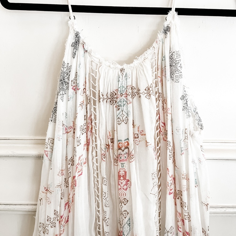 Free People FP One Ruffle Bottom Mini Dress - Picture 5 of 10